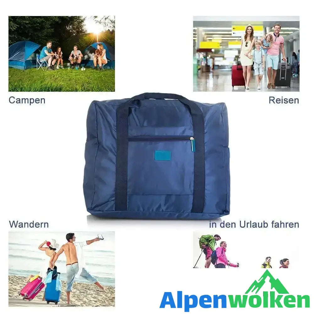 Alpenwolken - Faltbare Reisetasche mit großer Kapazität