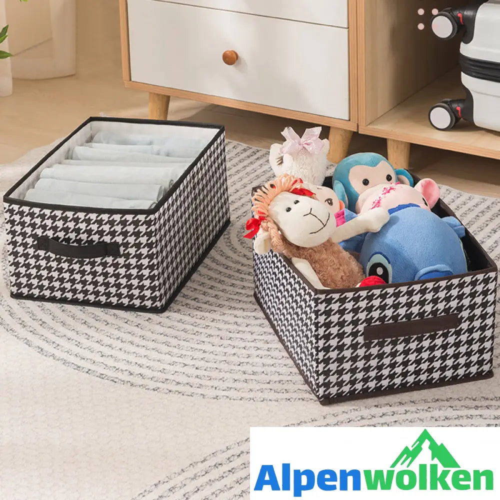 Alpenwolken - Faltbarer Jeans-Organizer für den Kleiderschrank