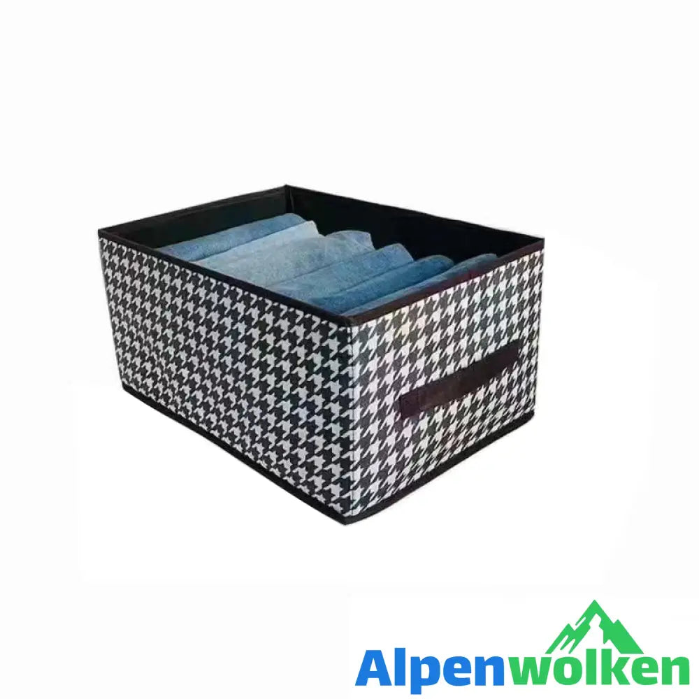 Alpenwolken - Faltbarer Jeans-Organizer für den Kleiderschrank