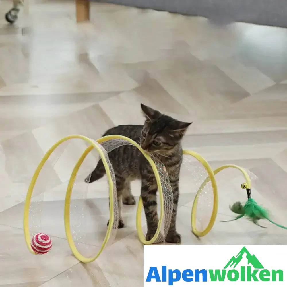 Alpenwolken - 🐱Faltbarer Katzentunnel