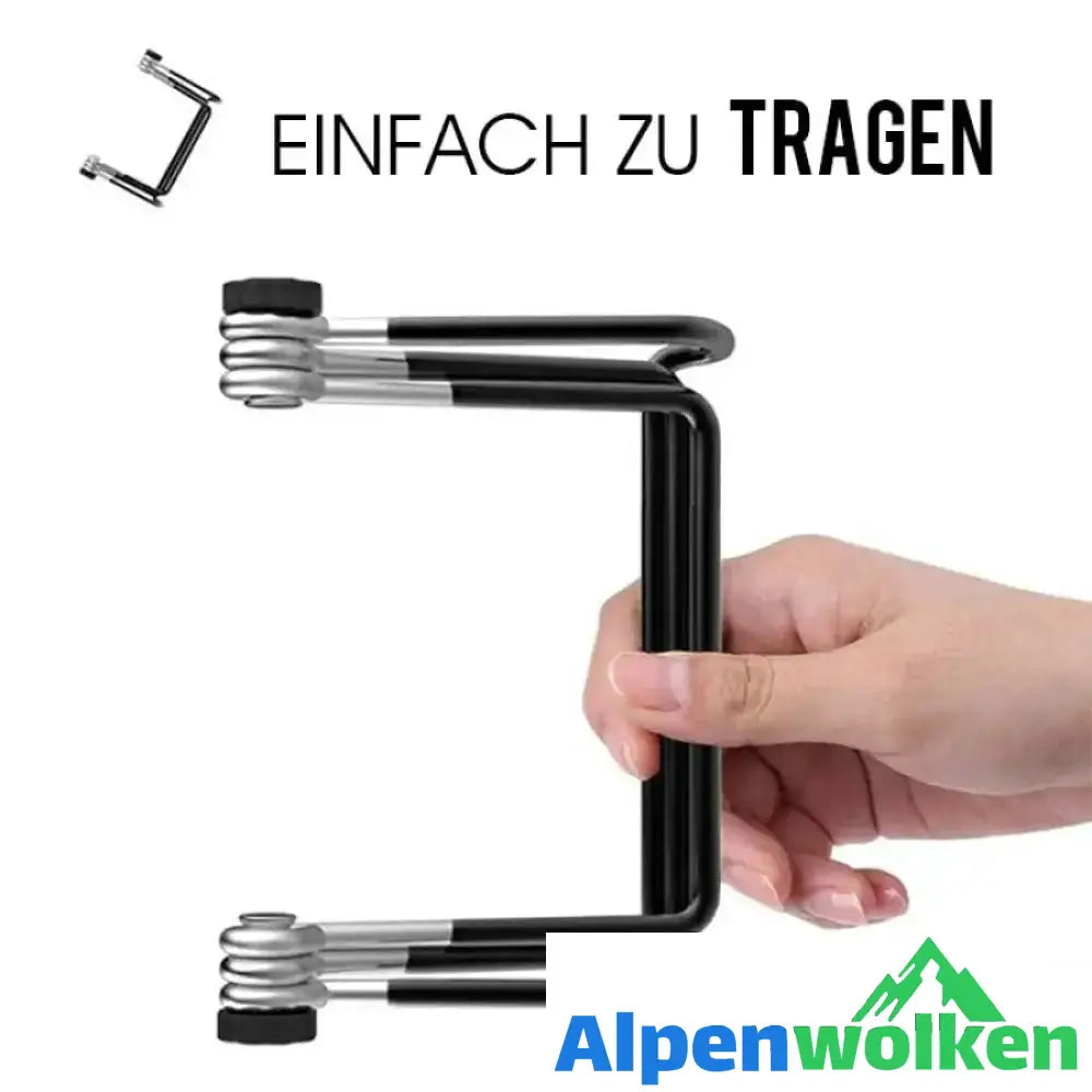 Alpenwolken - Faltbarer Mini Handy Tablet-Ständer