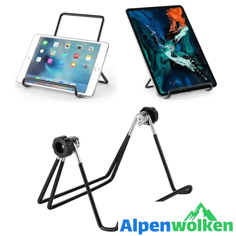 Alpenwolken - Faltbarer Mini Handy Tablet-Ständer