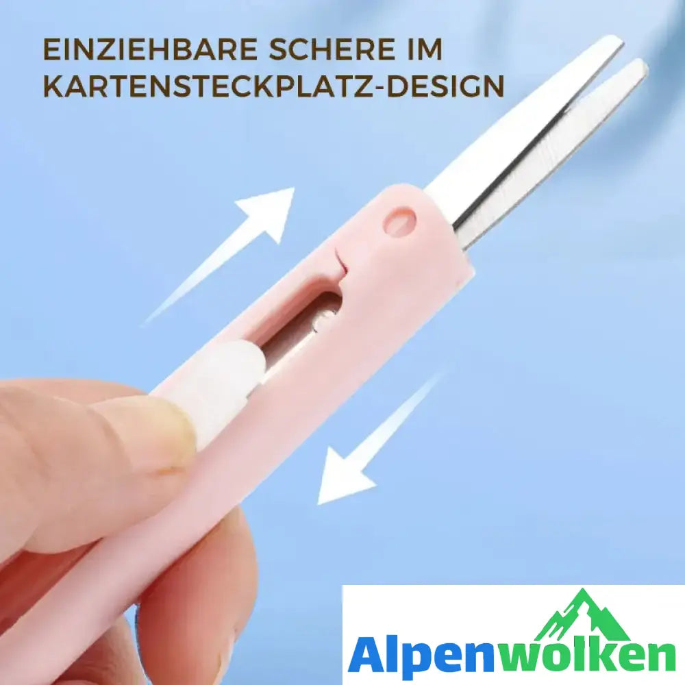 Alpenwolken - Faltbarer Mini-Scheren-Keramikstift