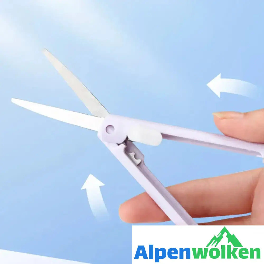 Alpenwolken - Faltbarer Mini-Scheren-Keramikstift