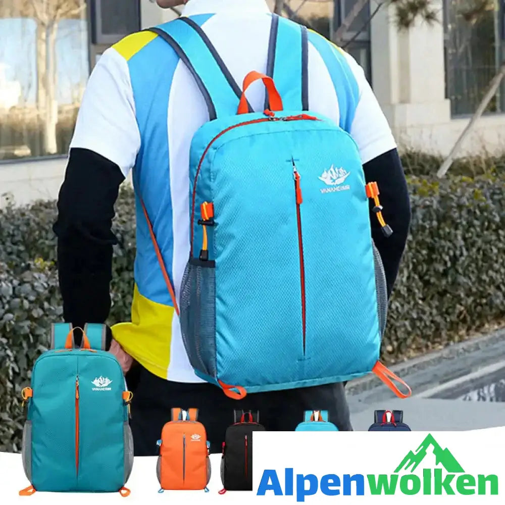 Alpenwolken - Faltbarer Rucksack