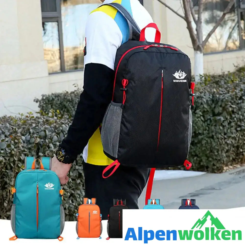 Alpenwolken - Faltbarer Rucksack