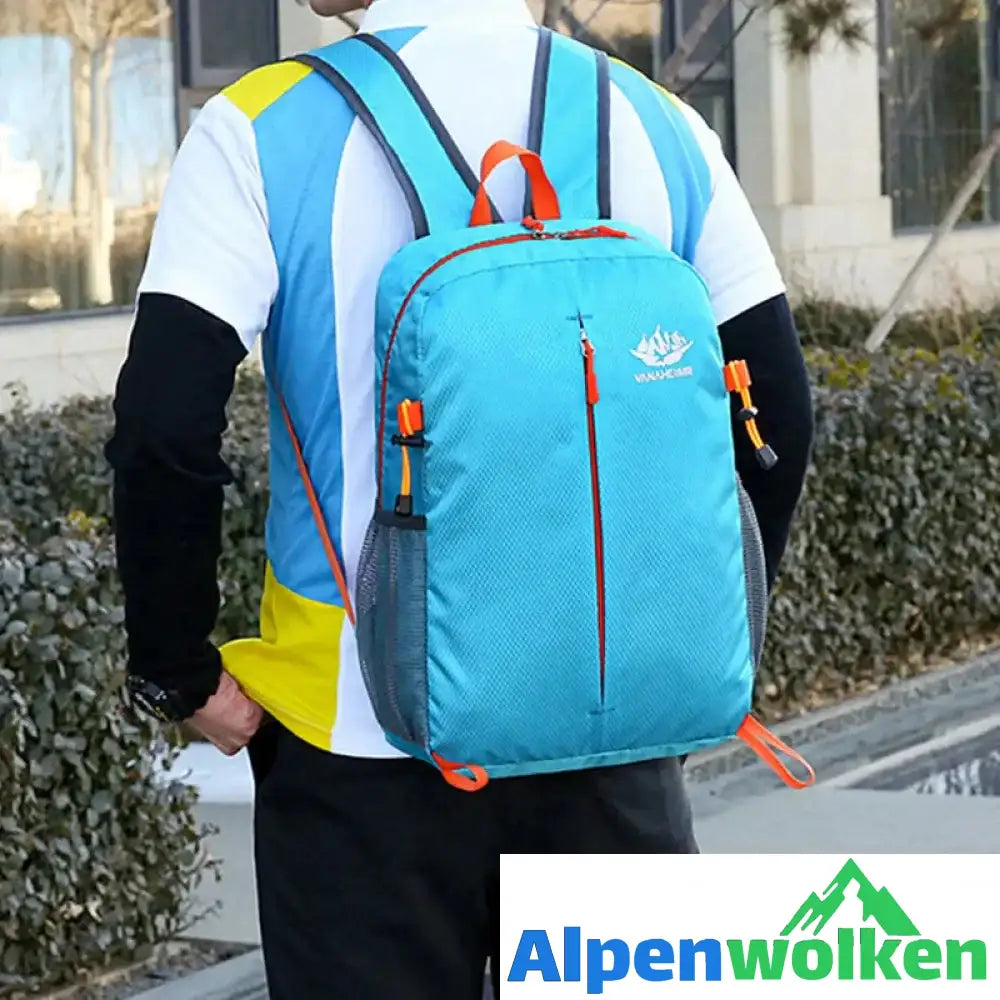 Alpenwolken - Faltbarer Rucksack