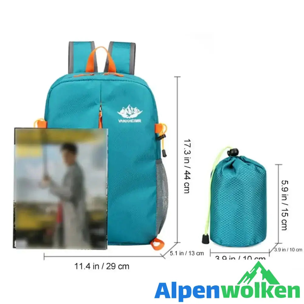 Alpenwolken - Faltbarer Rucksack