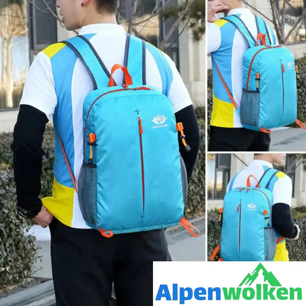 Alpenwolken - Faltbarer Rucksack