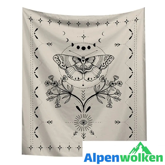 Alpenwolken - Fantasy Wandteppich 95x73 cm A001