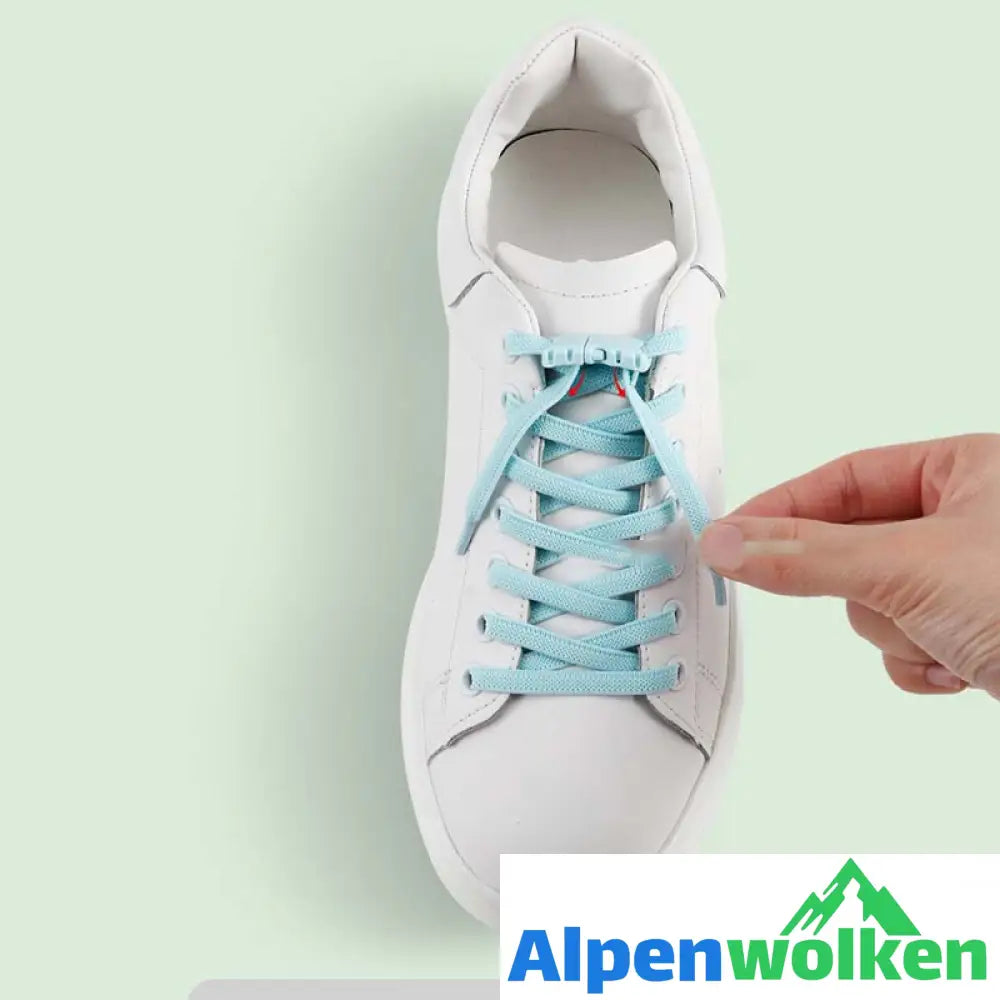 Alpenwolken - Faule bunte Schnürsenkelschnalle