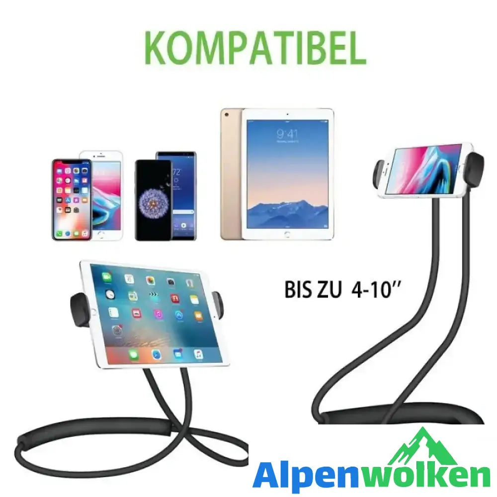 Alpenwolken - Fauler Hals- Telefon- und Tablet-Halter