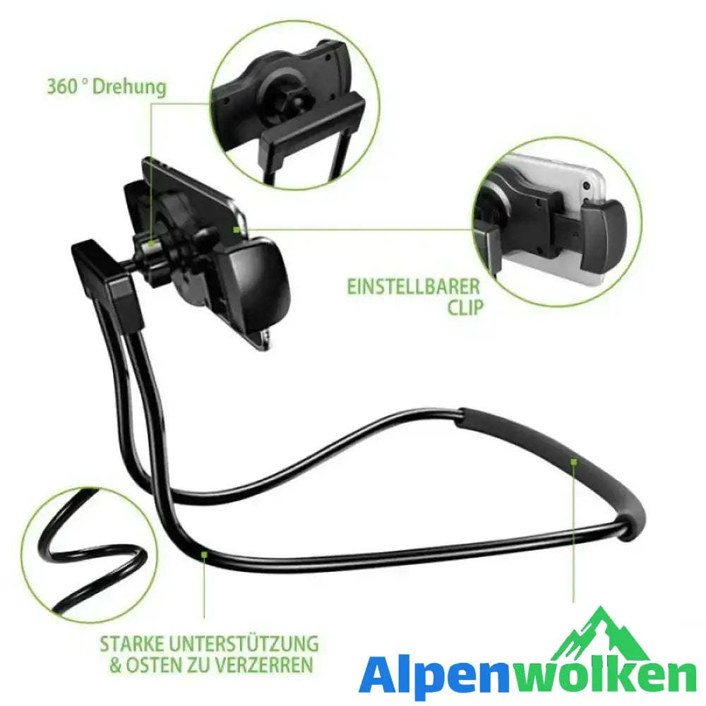 Alpenwolken - Fauler Hals- Telefon- und Tablet-Halter