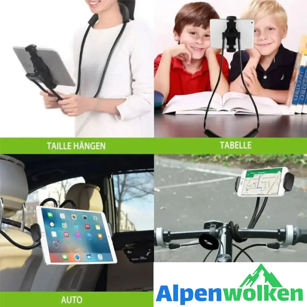 Alpenwolken - Fauler Hals- Telefon- und Tablet-Halter