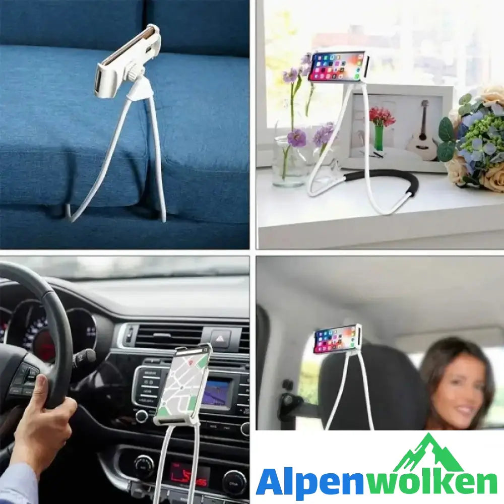 Alpenwolken - Fauler Hals- Telefon- und Tablet-Halter