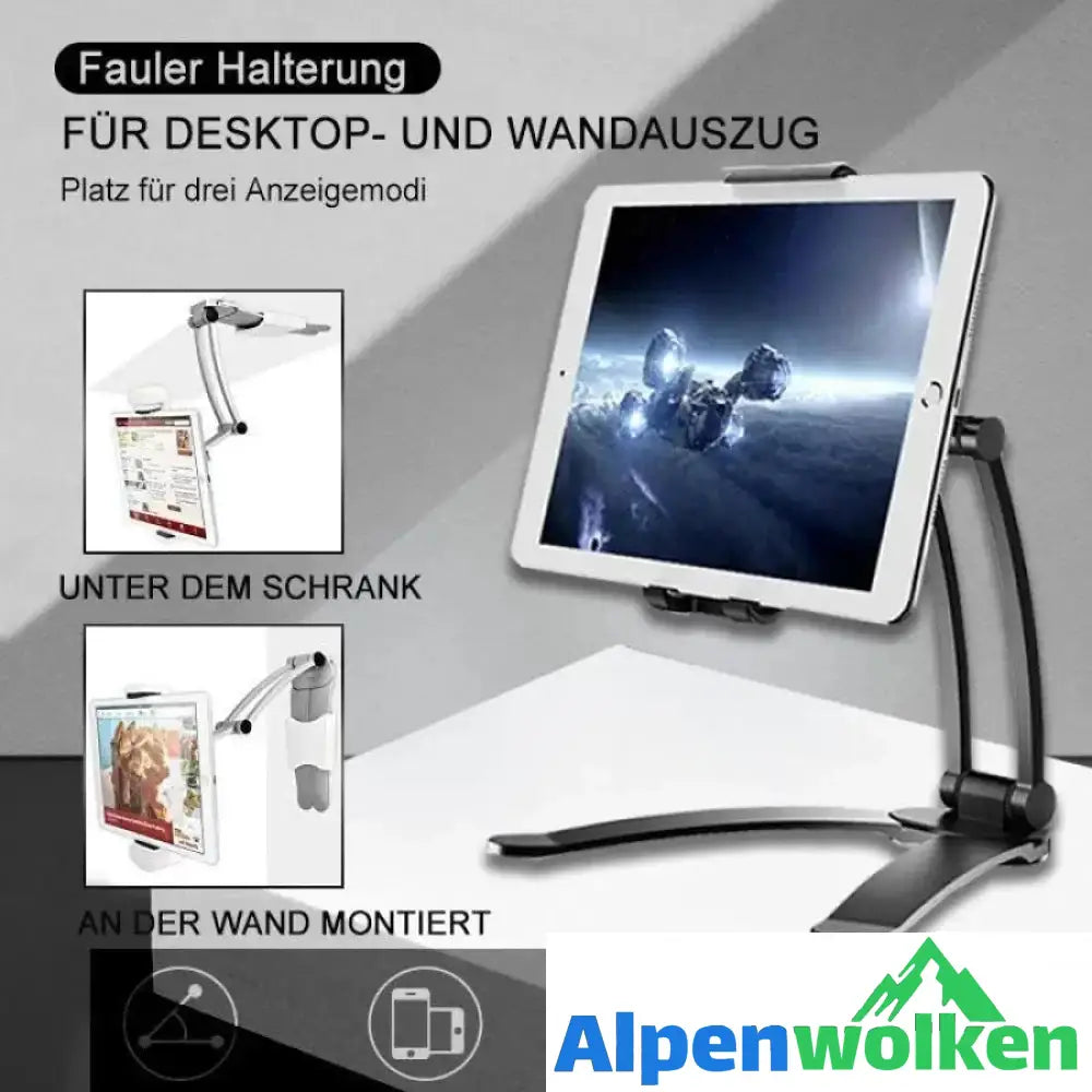 Alpenwolken - Fauler Halterung für Desktop- und Wandauszug