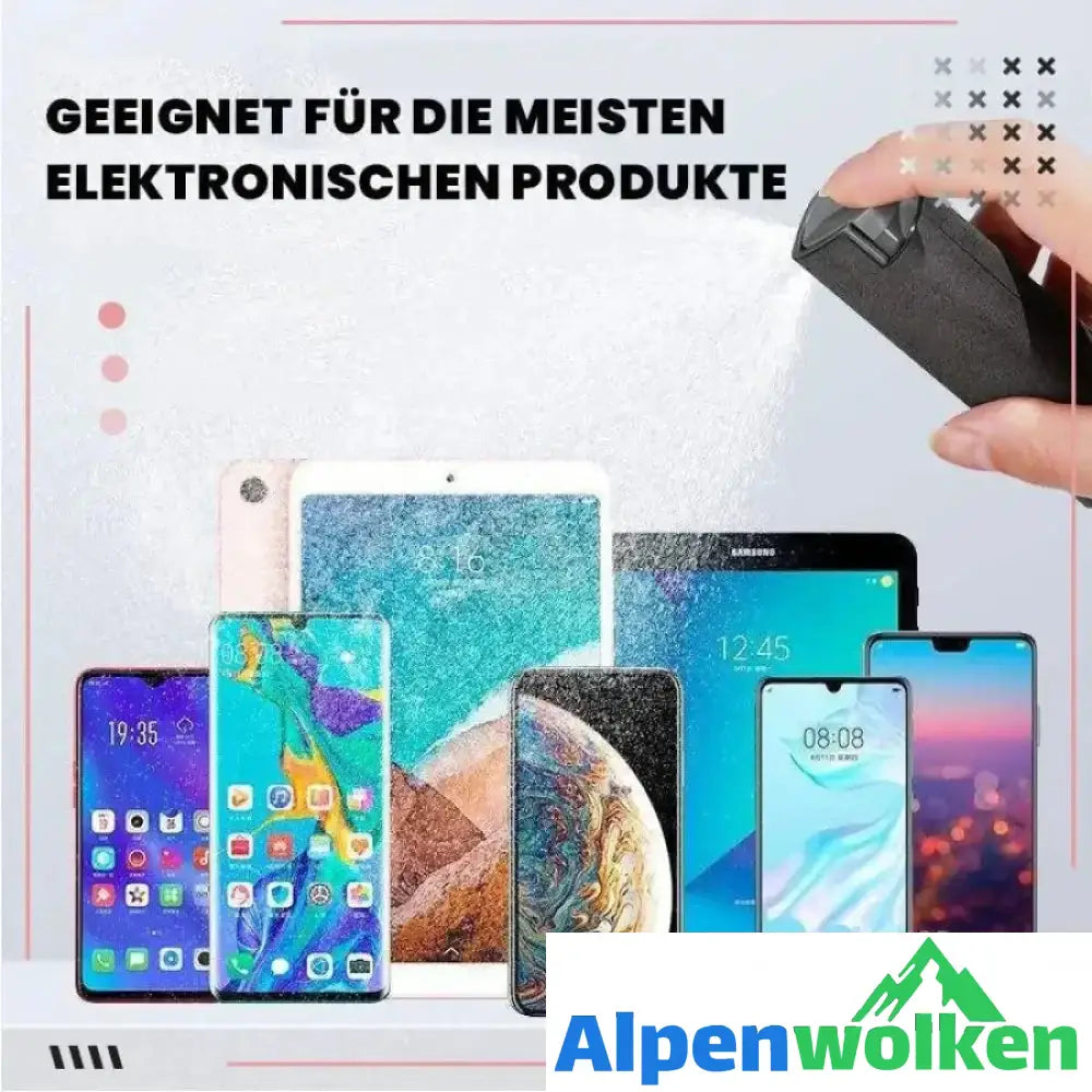 Alpenwolken - Fingerabdruckfester 3-in-1-Bildschirmreiniger