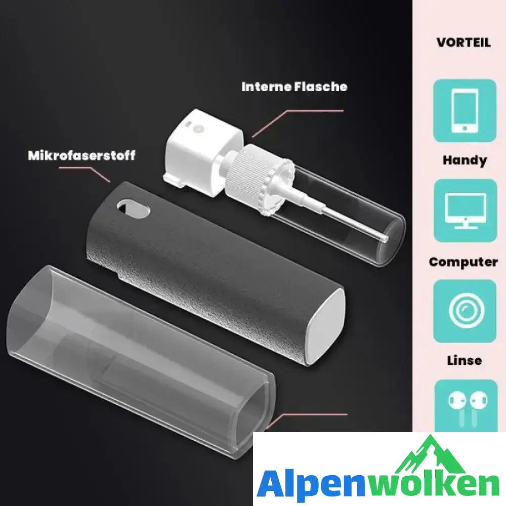 Alpenwolken - Fingerabdruckfester 3-in-1-Bildschirmreiniger