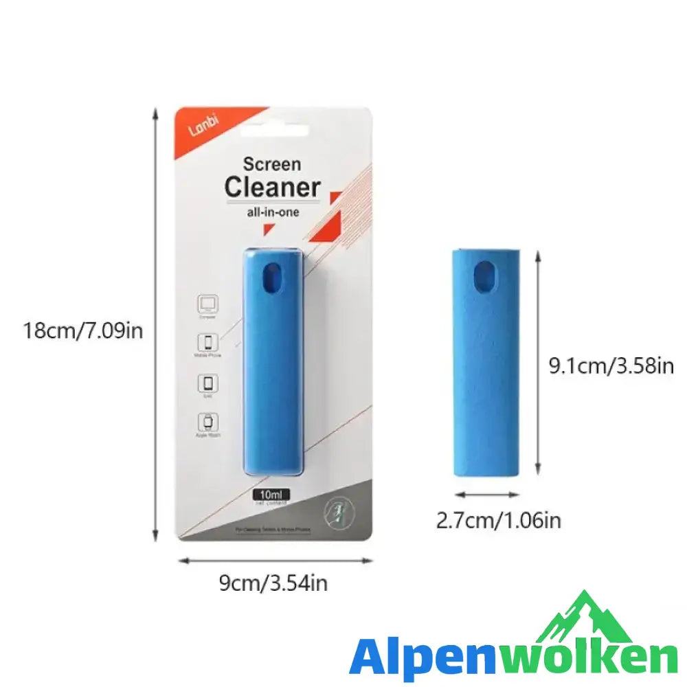 Alpenwolken - Fingerabdruckfester 3-in-1-Bildschirmreiniger