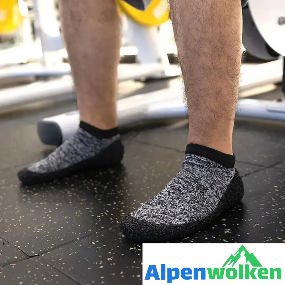 Alpenwolken - Fitness Schwimmen Yoga Socken