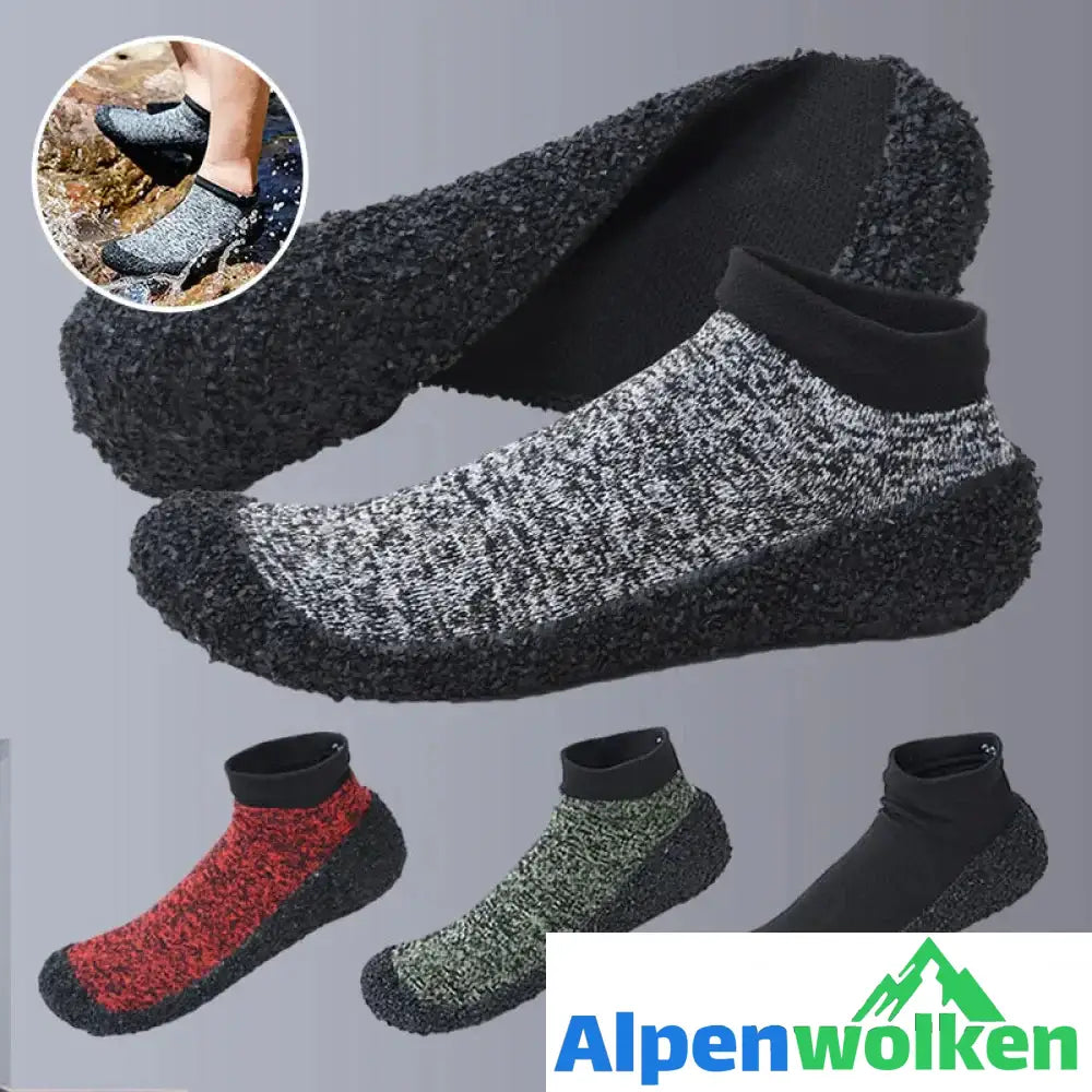 Alpenwolken - Fitness Schwimmen Yoga Socken