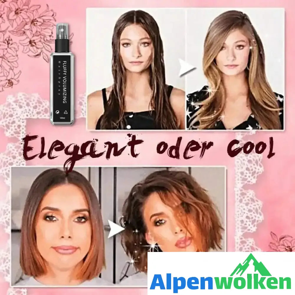 Alpenwolken - Flauschiges, voluminöses Haarspray