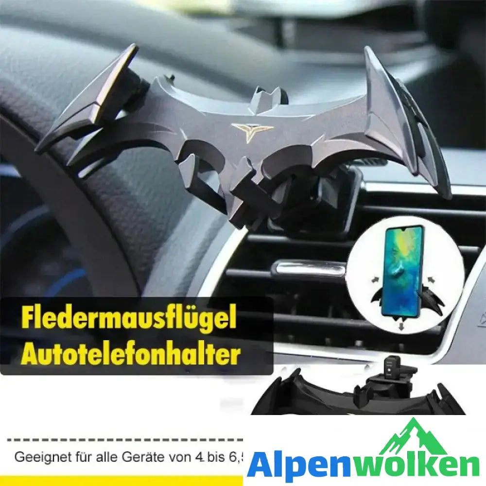 Alpenwolken - Fledermausflügel Autotelefonhalter