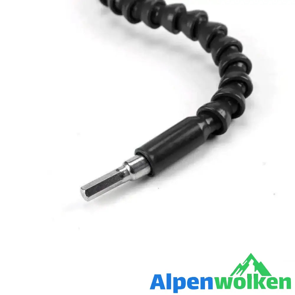 Alpenwolken - Flexible Bithalter Bohrwerkzeug Weiche Welle Schraube Verbindung 300 MM (Schwarz)