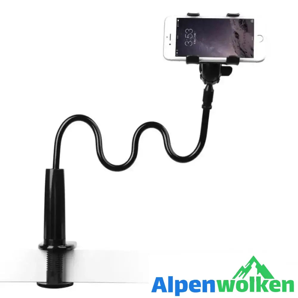 Alpenwolken - Flexibler Handyhalter Schwarz