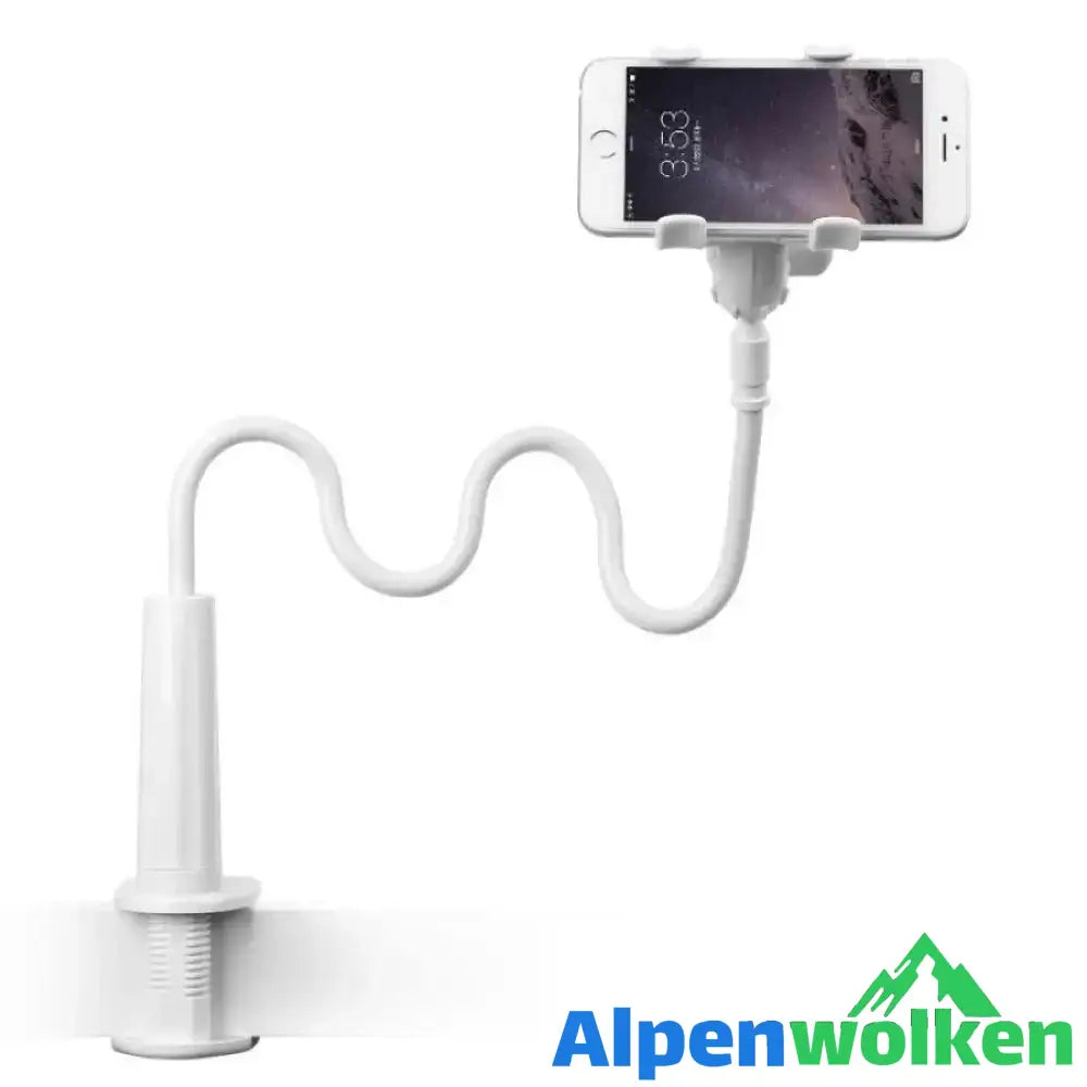 Alpenwolken - Flexibler Handyhalter Weiß