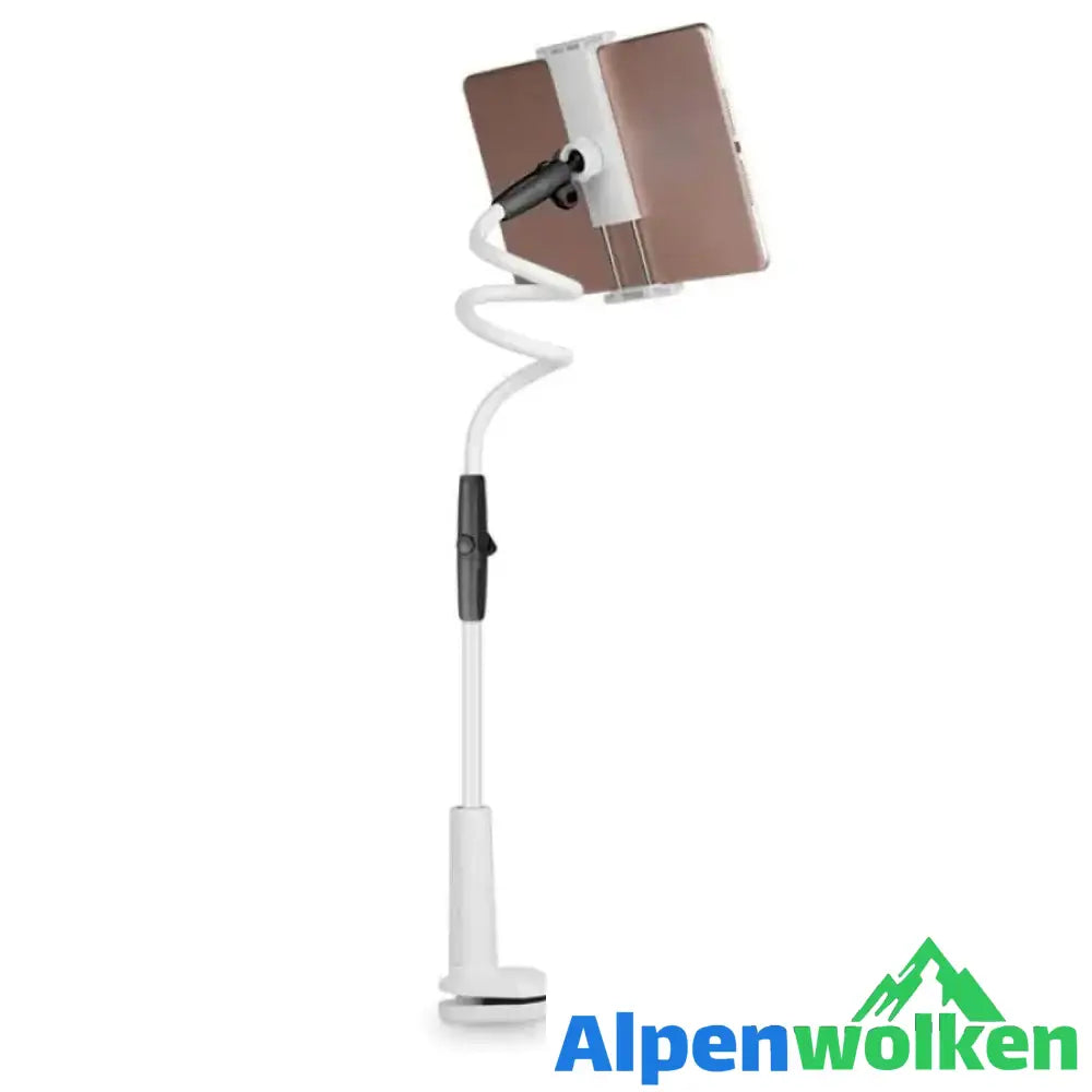 Alpenwolken - Flexibler Handyhalter Weiß-Schwarz