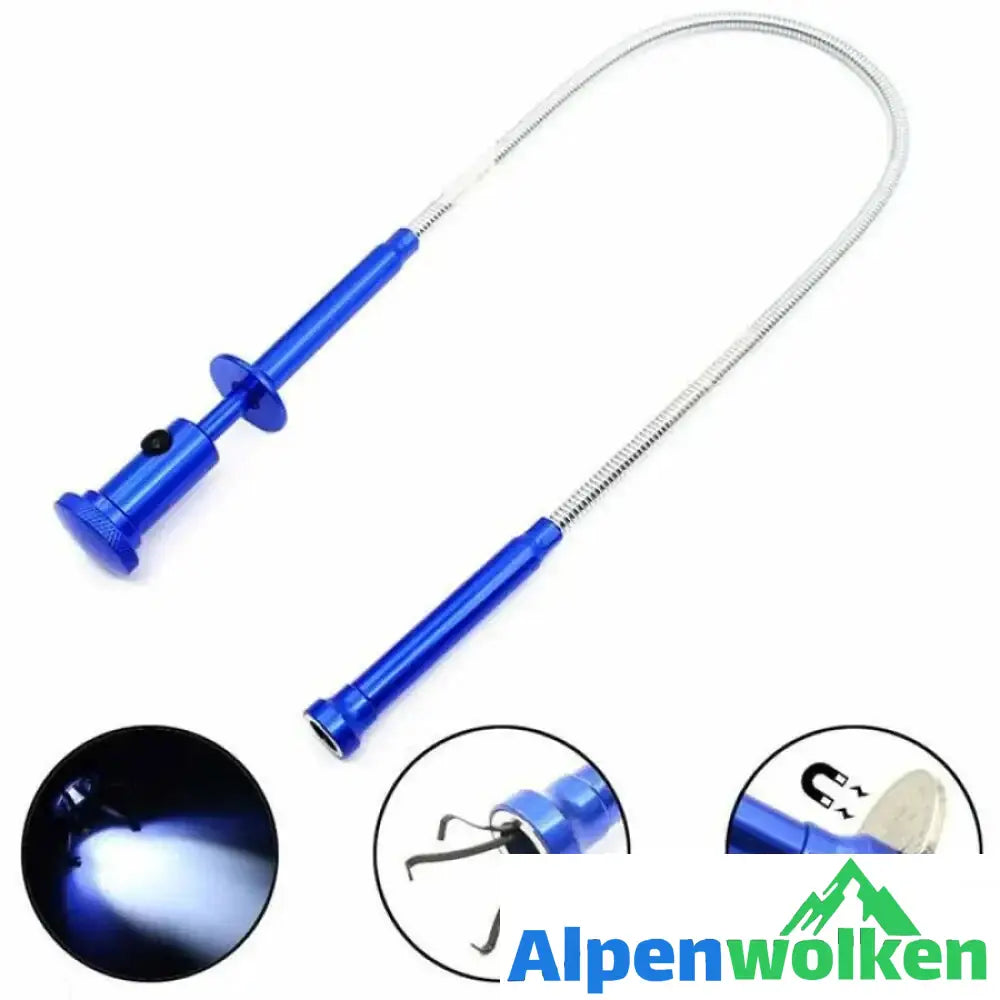 Alpenwolken - Flexibler magnetischer Grabber mit LED-Licht