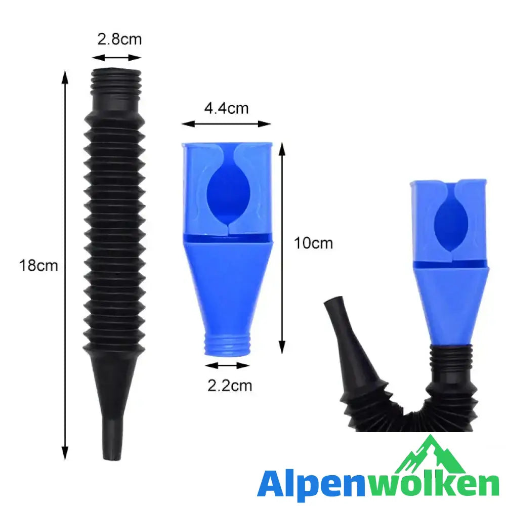 Alpenwolken - Flexibler Schnelltrichter für das Abtropfwerkzeug