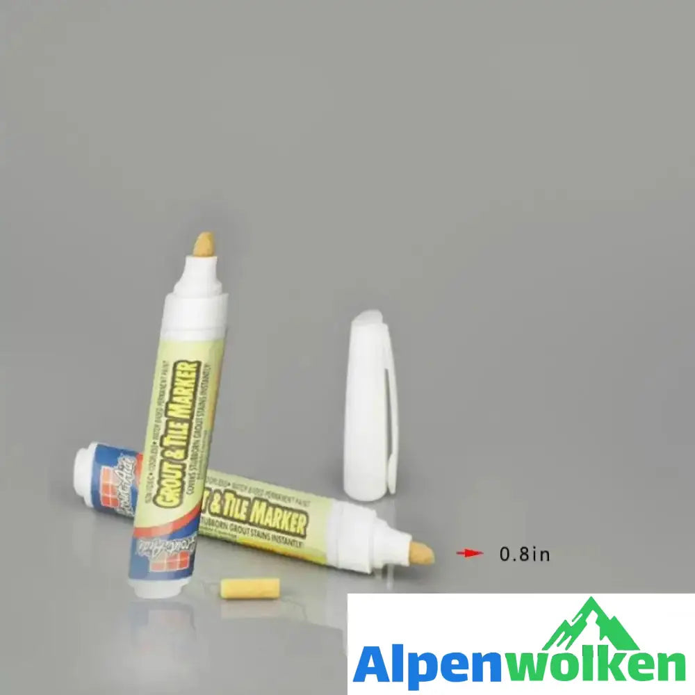 Alpenwolken - Fliesen Reparatur Stift Weiß