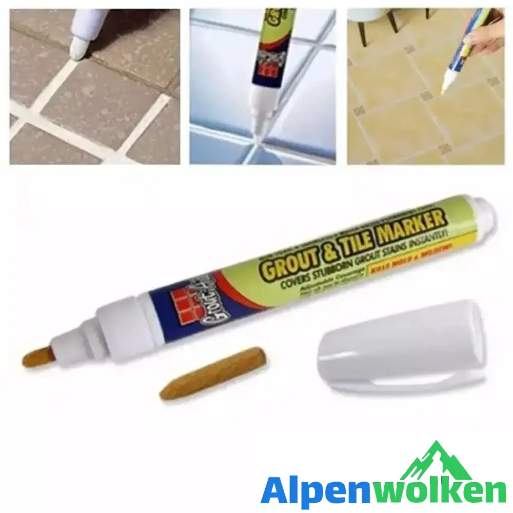 Alpenwolken - Fliesen Reparatur Stift Weiß