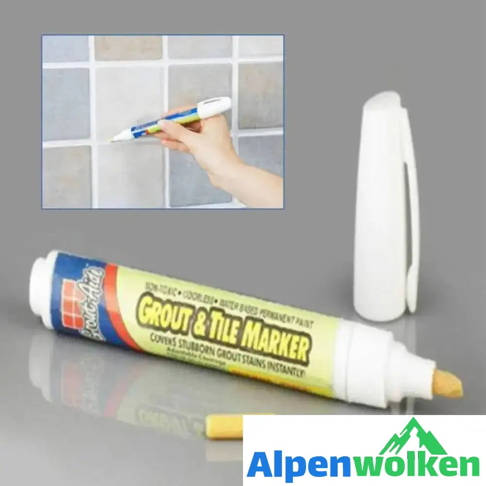 Alpenwolken - Fliesen Reparatur Stift Weiß