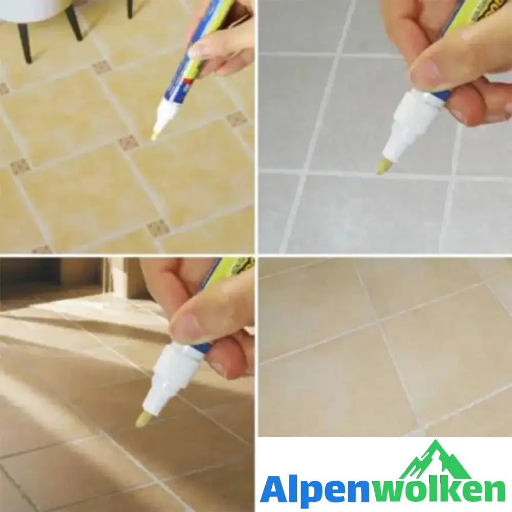 Alpenwolken - Fliesen Reparatur Stift Weiß