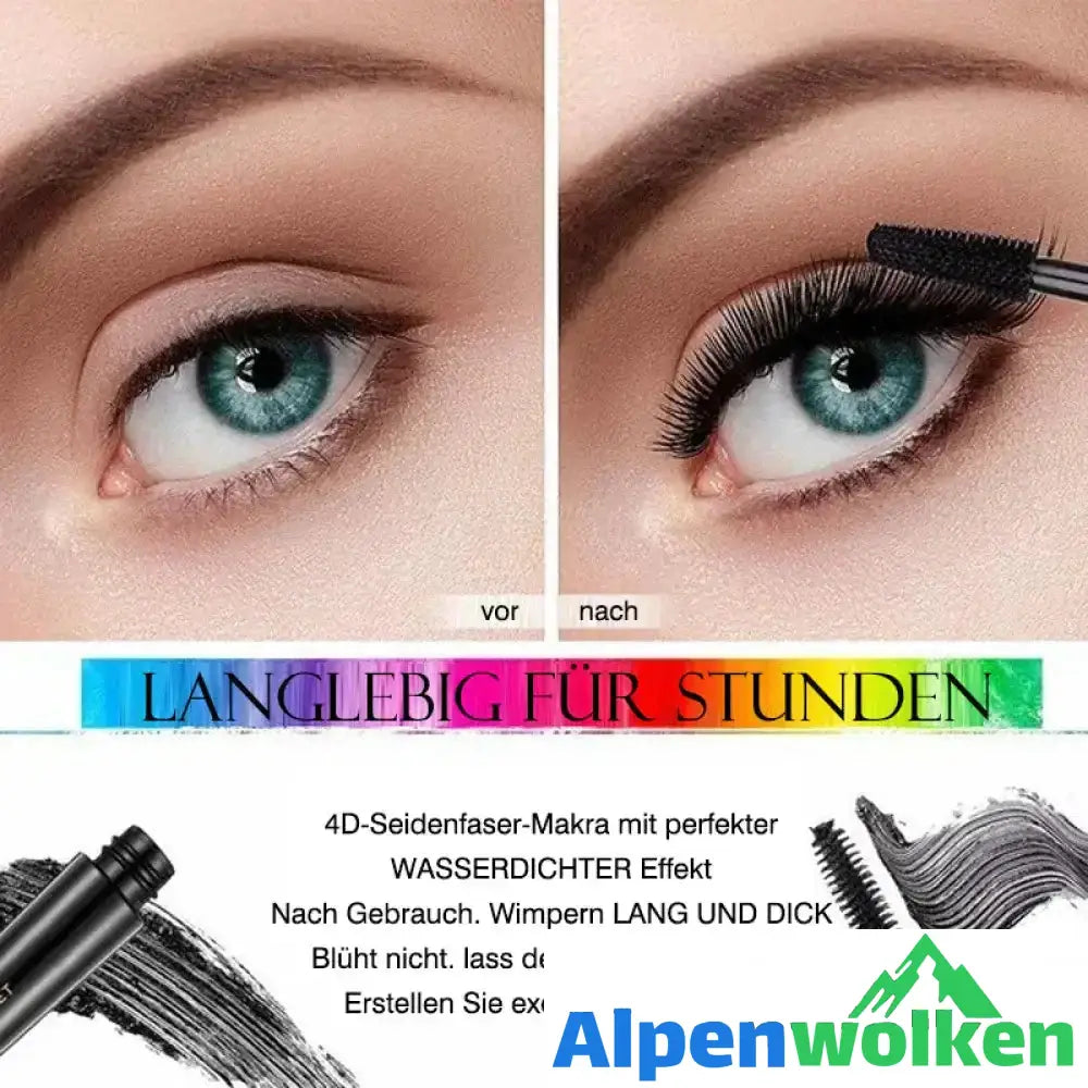 Alpenwolken - Flüssige 4D-Wimperntusche