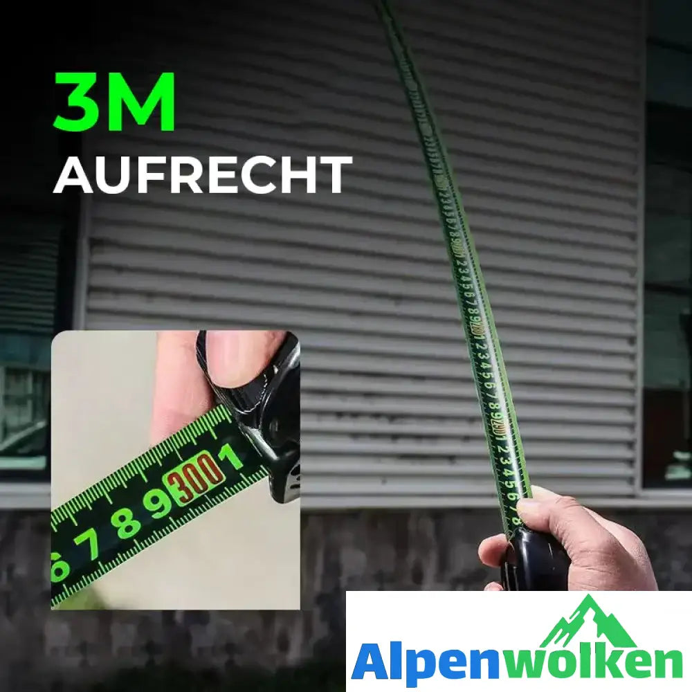 Alpenwolken - 📏Fluoreszierendes Maßband aus Stahl