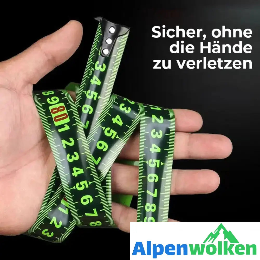 Alpenwolken - 📏Fluoreszierendes Maßband aus Stahl