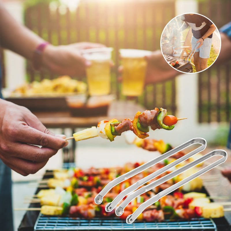 Alpenwolken - 🍖Zange zum Wenden von BBQ-Würstchen