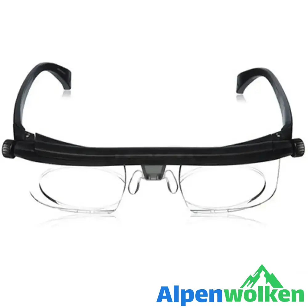 Alpenwolken - Fokus einstellbare Brille