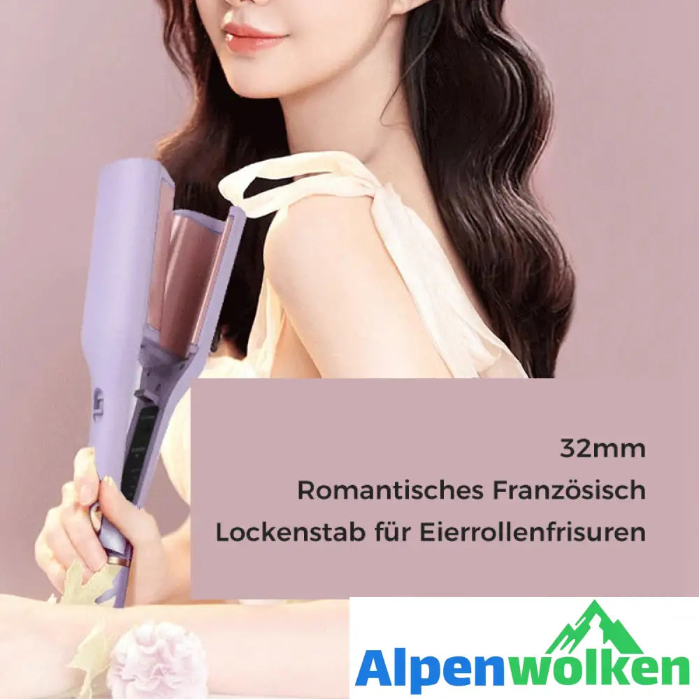 Alpenwolken - Französischer Wellen-Lockenstab