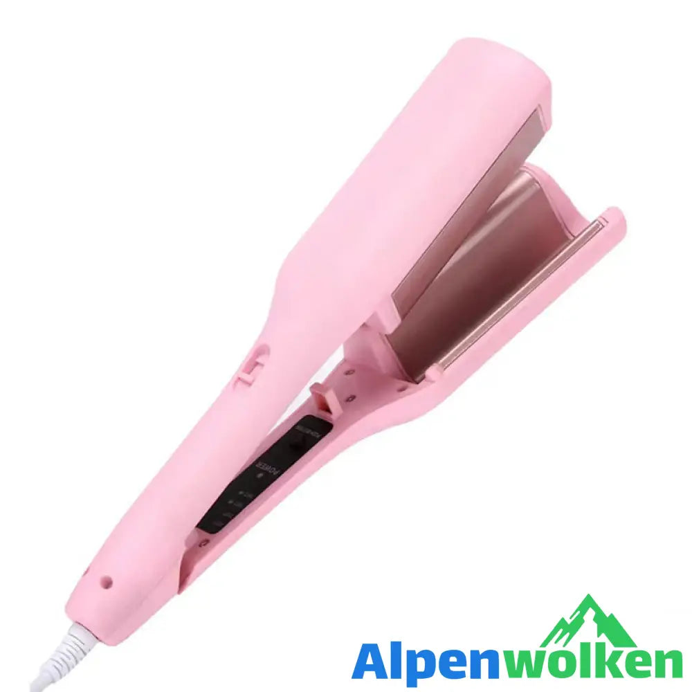 Alpenwolken - Französischer Wellen-Lockenstab Rosa