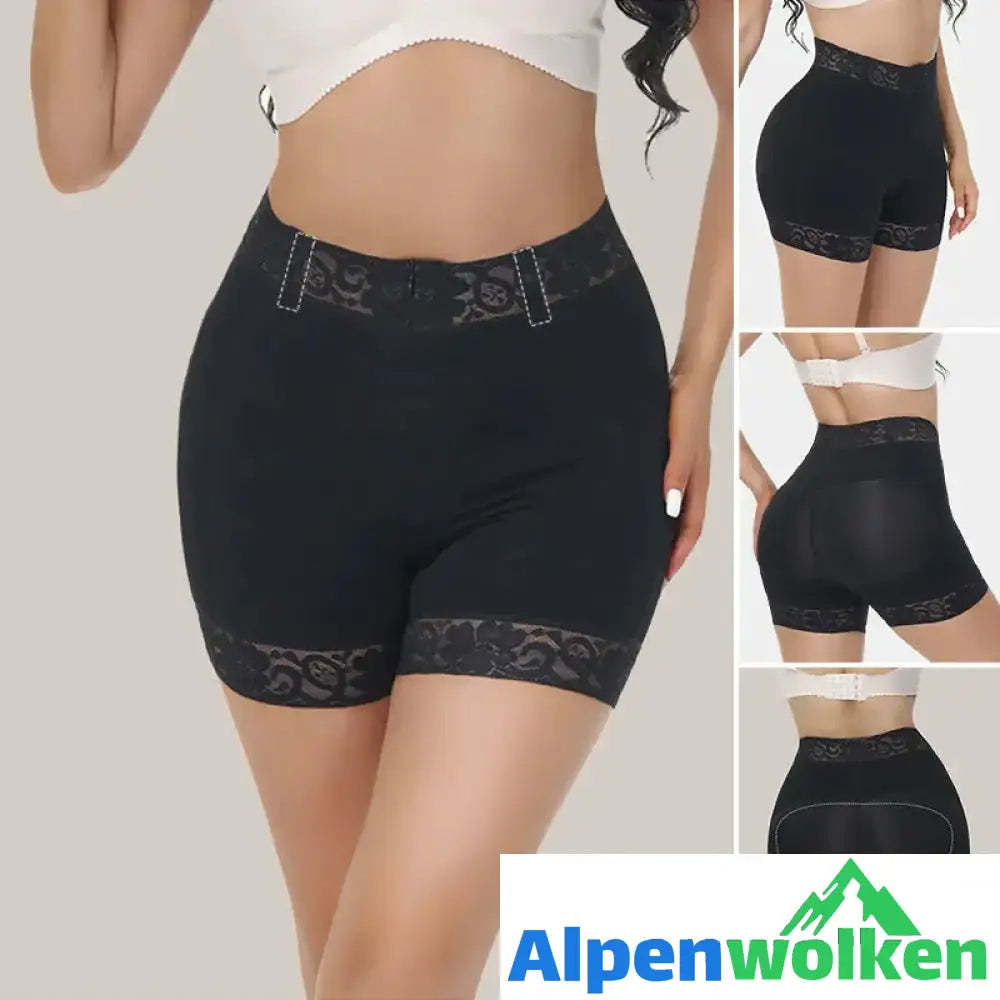 Alpenwolken - Frauen Spitze Body Shaper Butt Lifter Höschen