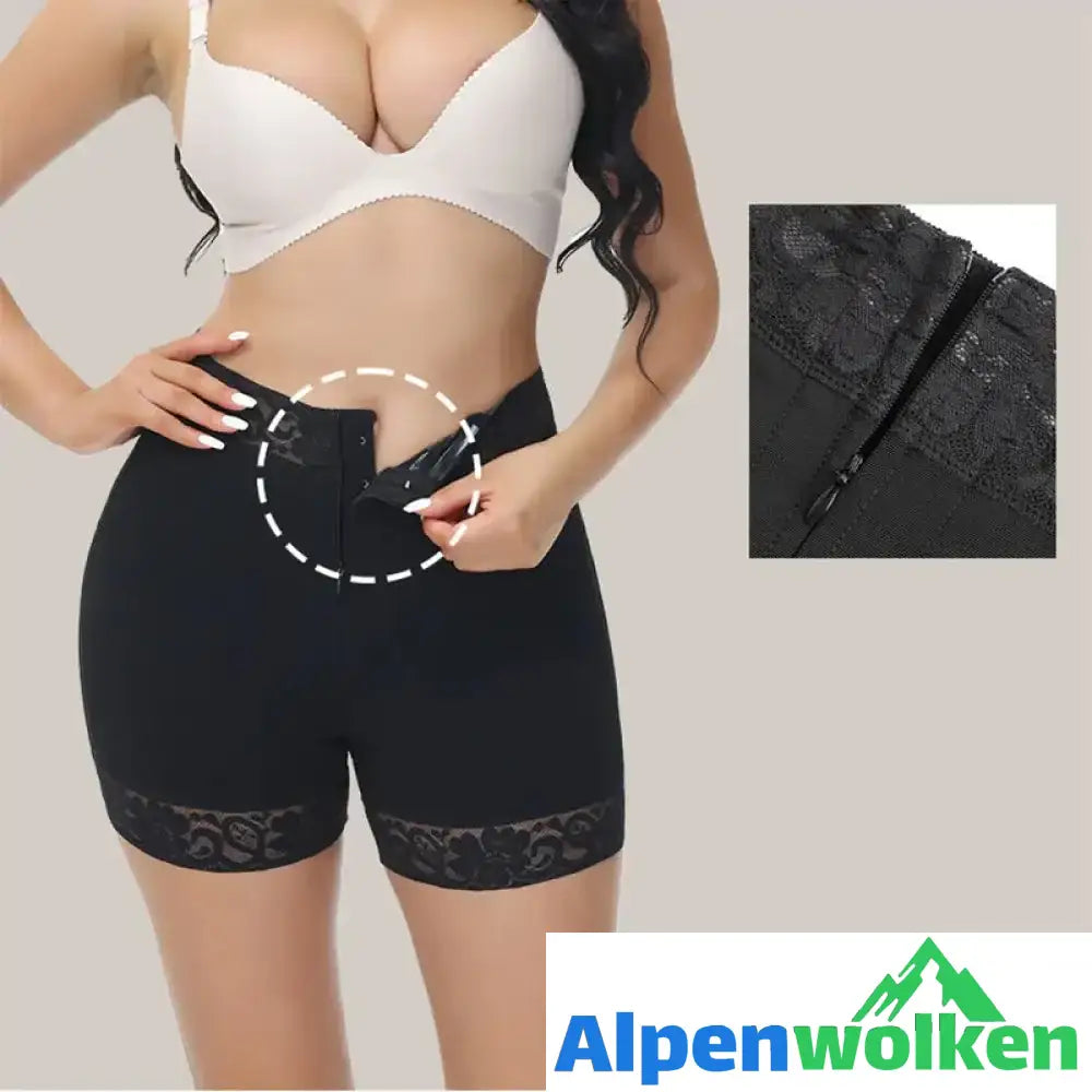 Alpenwolken - Frauen Spitze Body Shaper Butt Lifter Höschen