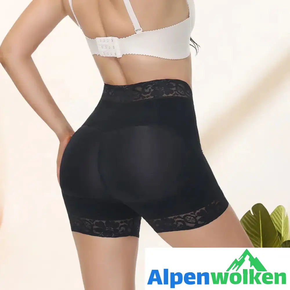 Alpenwolken - Frauen Spitze Body Shaper Butt Lifter Höschen