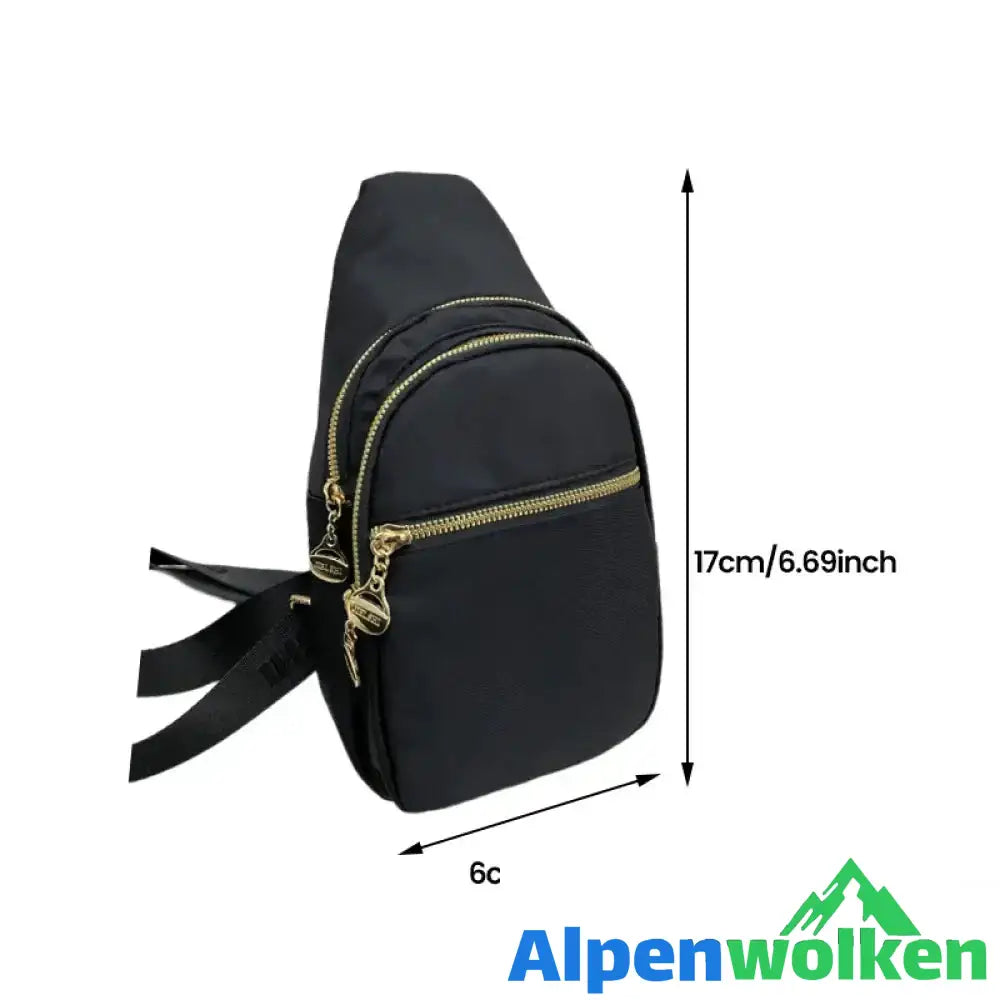 Alpenwolken - Freizeit-Brusttasche für Damen