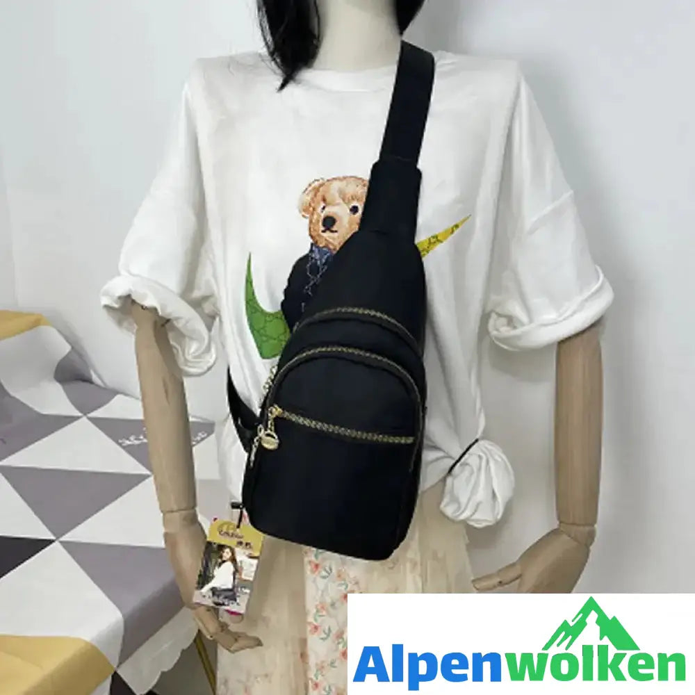 Alpenwolken - Freizeit-Brusttasche für Damen