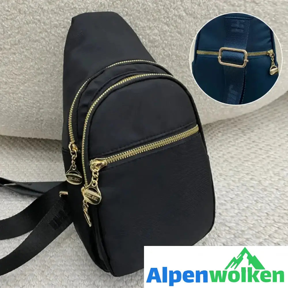 Alpenwolken - Freizeit-Brusttasche für Damen